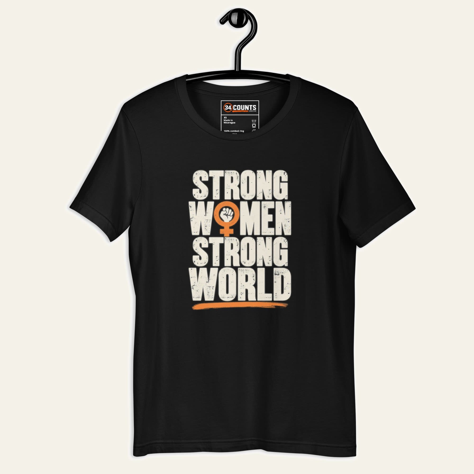 Strong Women Strong World — Fist on Strong Women Strong World — Fist T-Shirt